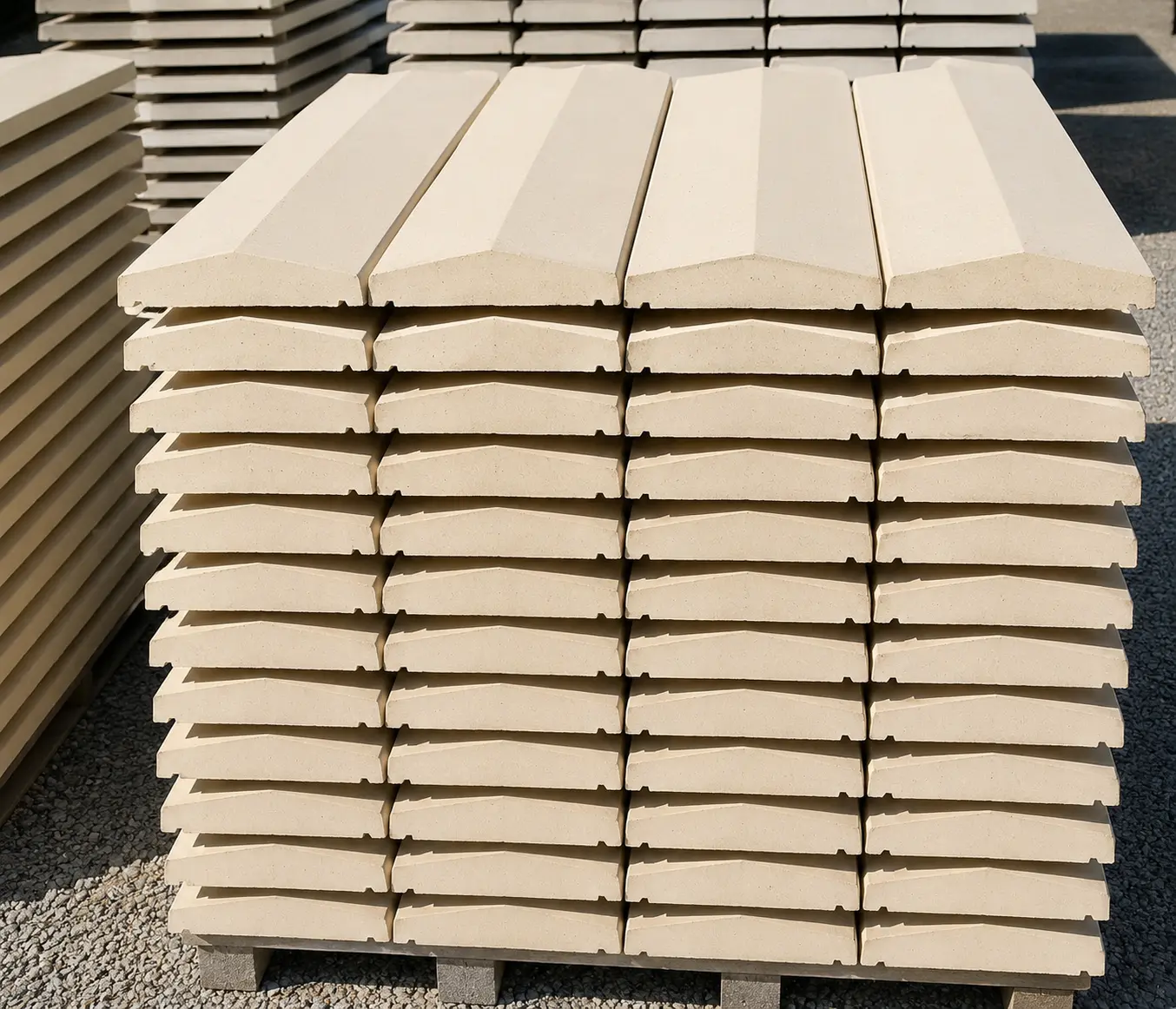 Façade avec produits DOGAN PREFA